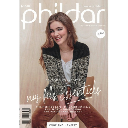 PHILDAR Catalogue n°688 - Nos fils essentiels