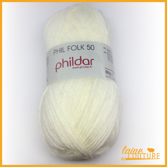 PHILDAR Phil Folk 50 - Laine Couture