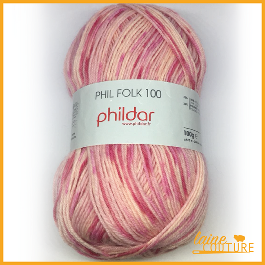 PHILDAR Phil Folk 100 - Laine Couture